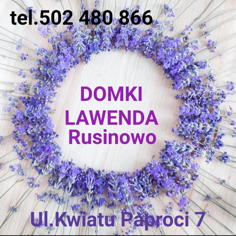 Domki Letniskowe Lawenda Rusinowo  Exterior photo